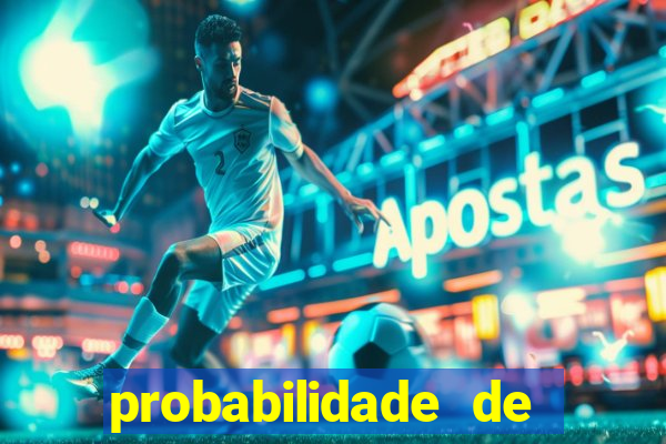 probabilidade de jogos de futebol de hoje